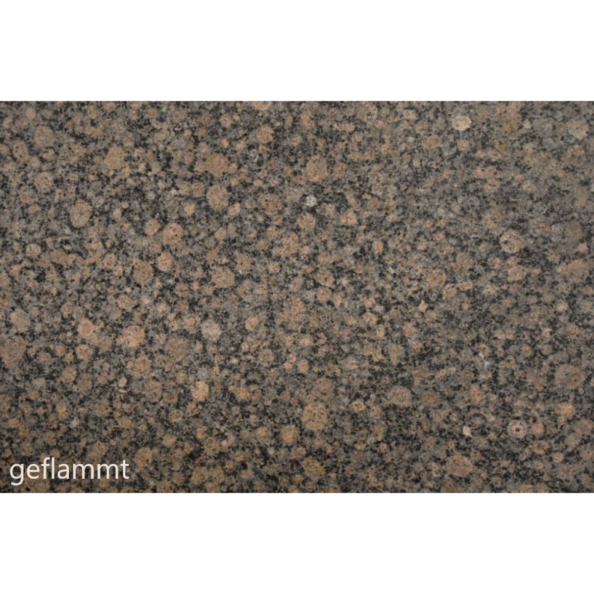Baltic Brown geflammt - Granit