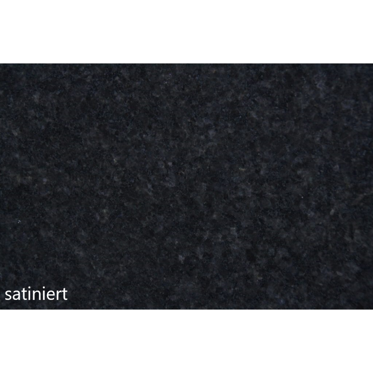 Black Pearl satiniert - Granit